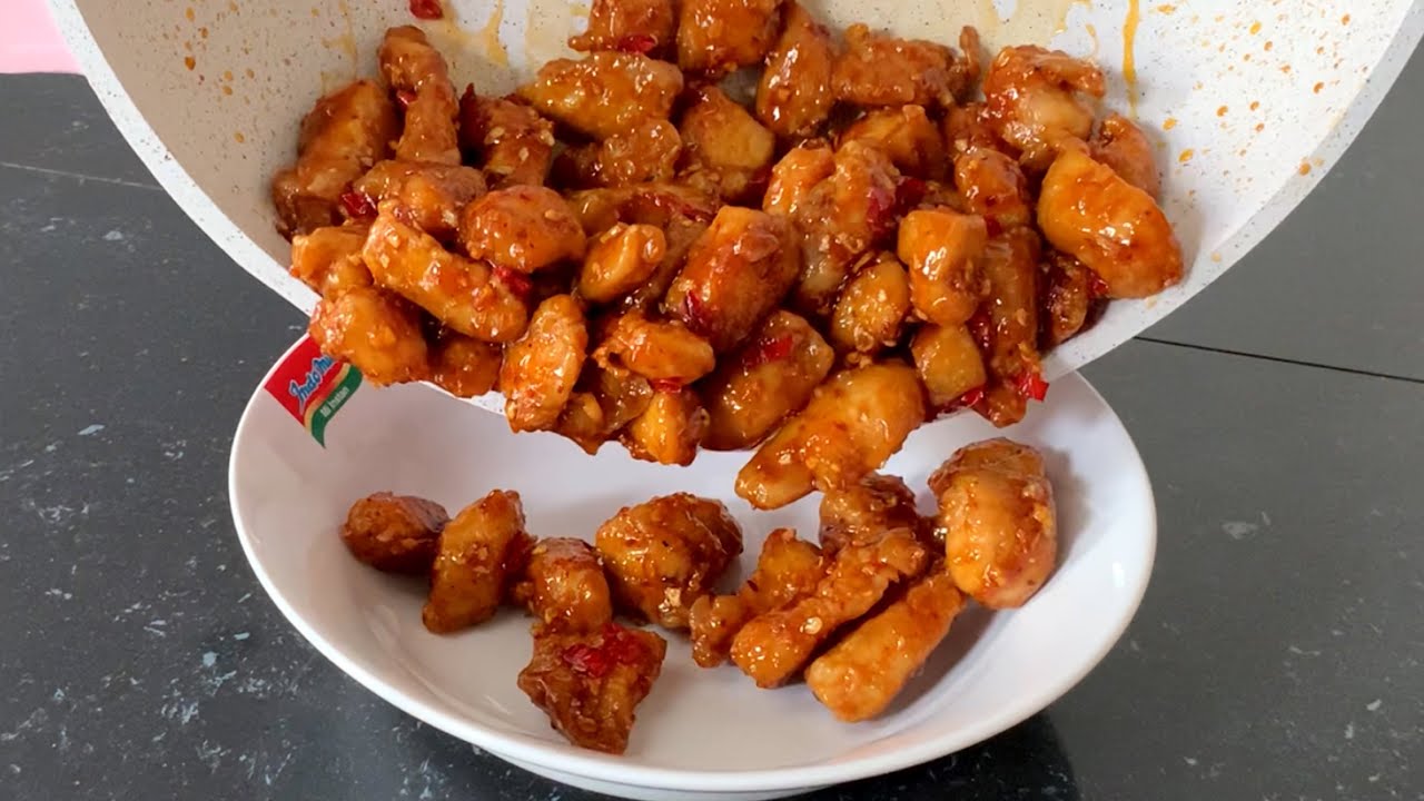 Ide jualan Ricebox Ayam Goreng Korea manis pedas. Super easy Sweet and Spicy Korean Fried Chicken.