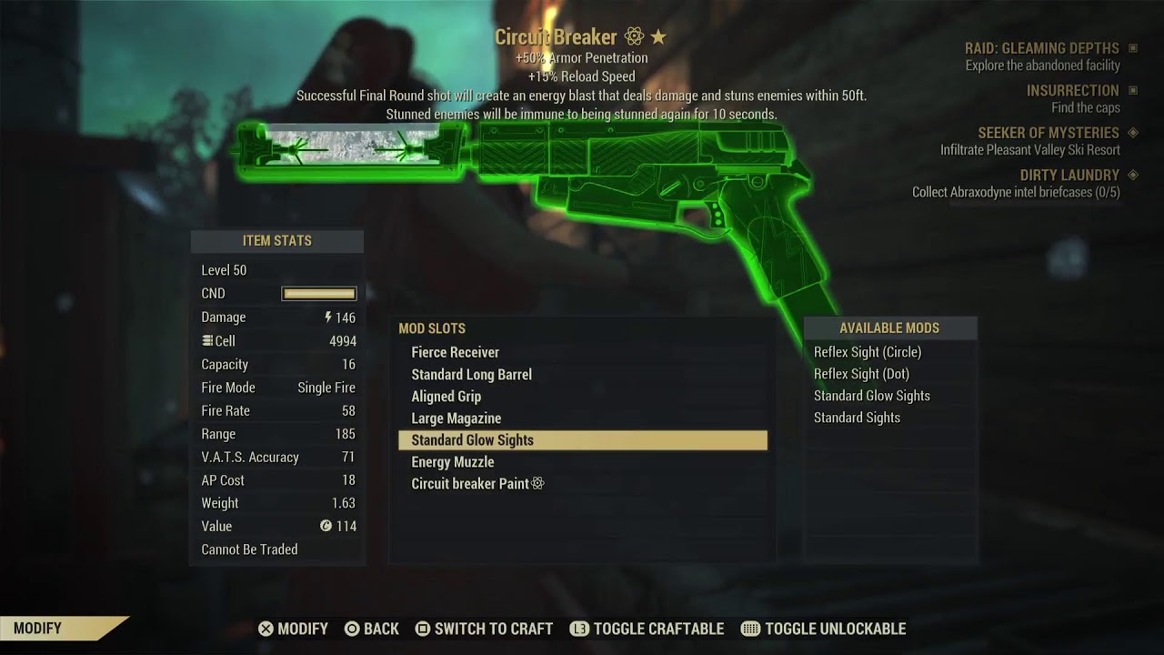 Fallout 76 Weekly Wanderer & New Burning Spings