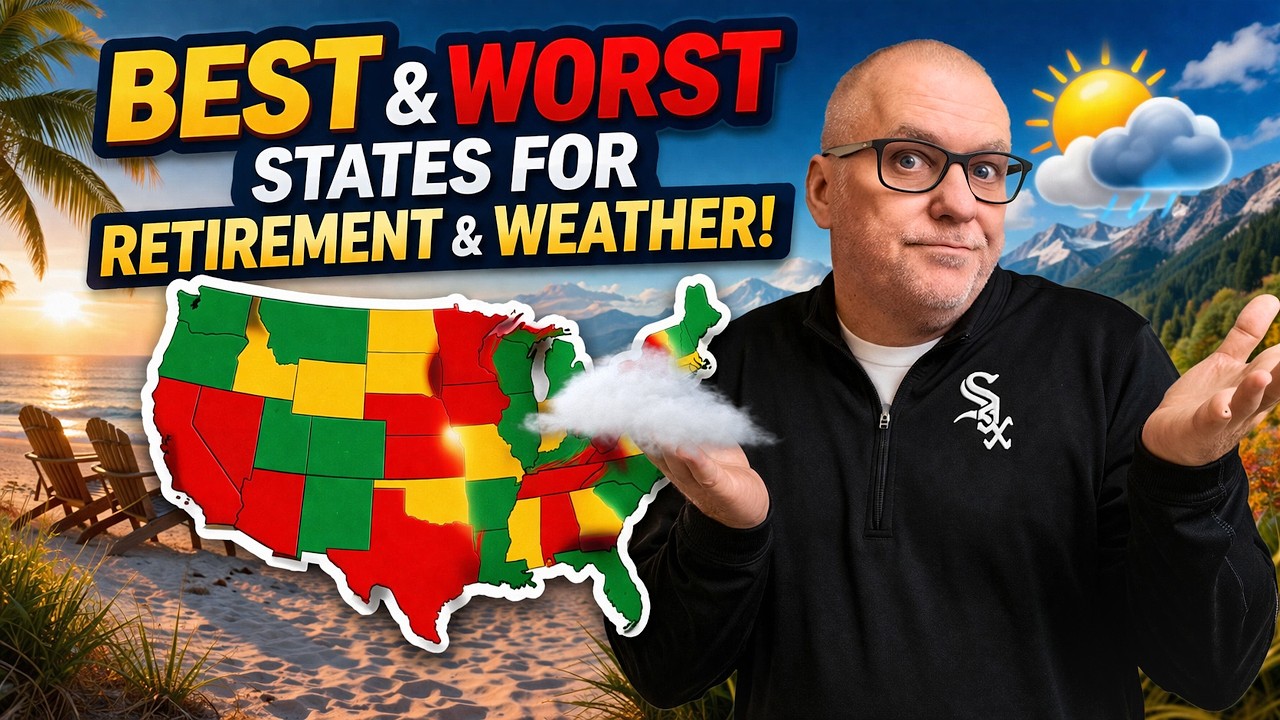 The Harsh Reality: Every State Ranked for Weather & Retirement (Updated)