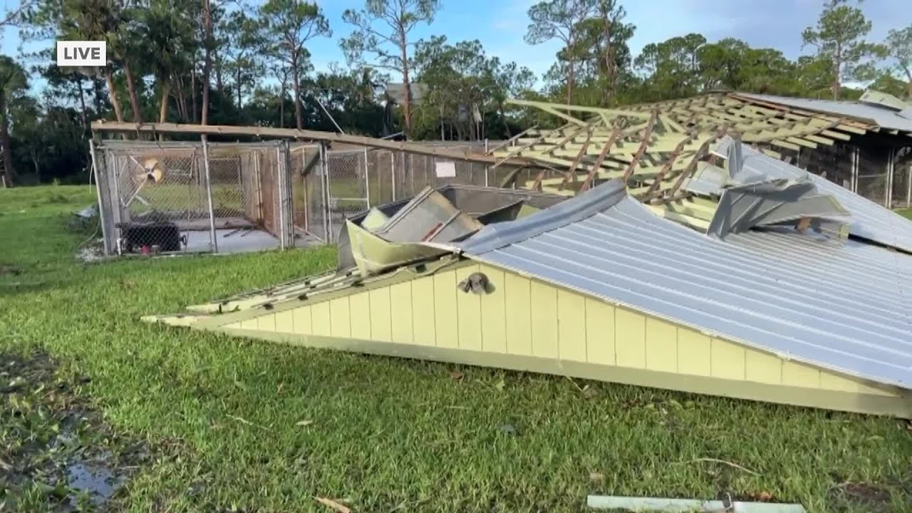 Furry Friends Ranch in need of donations after storm damage from Milton
