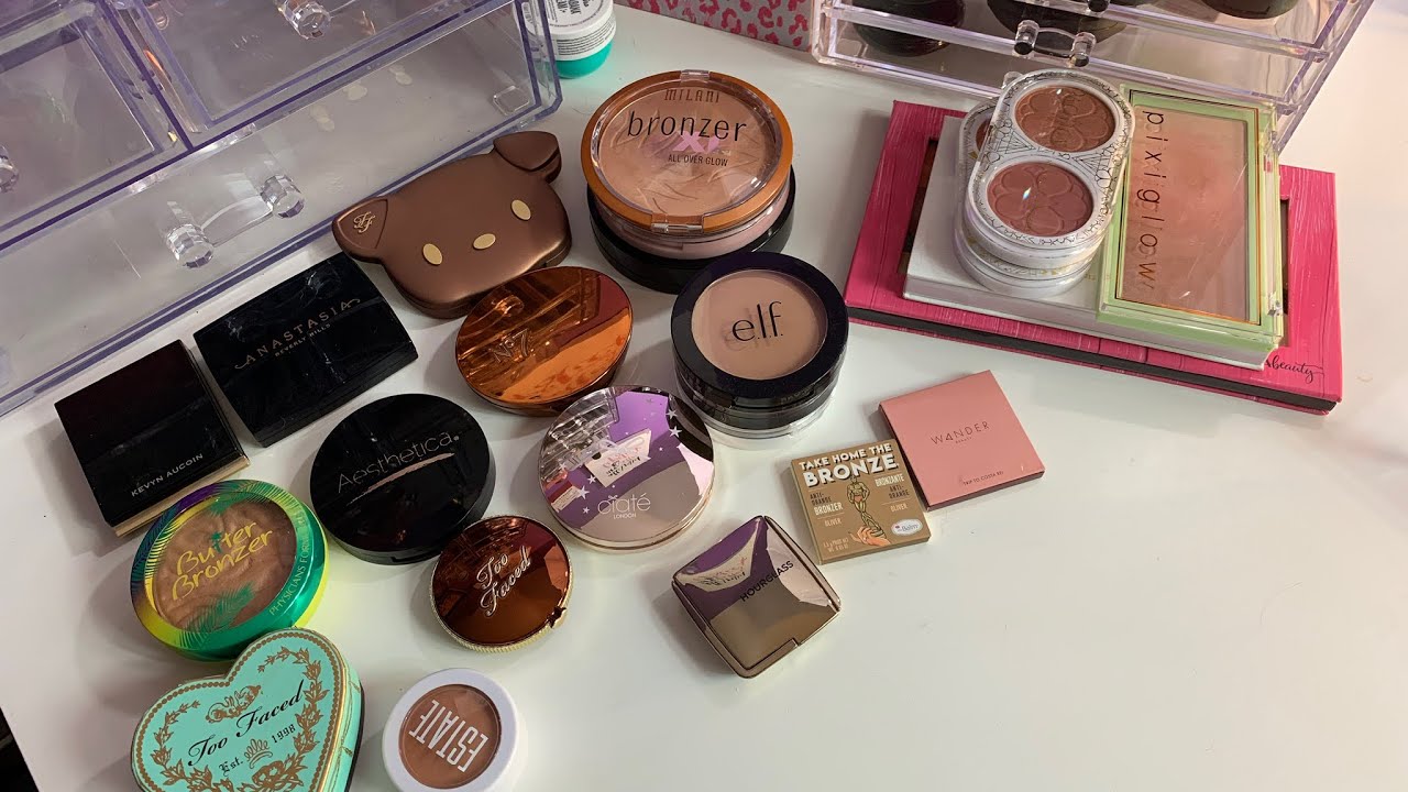 Decluttering My Bronzers July 2021