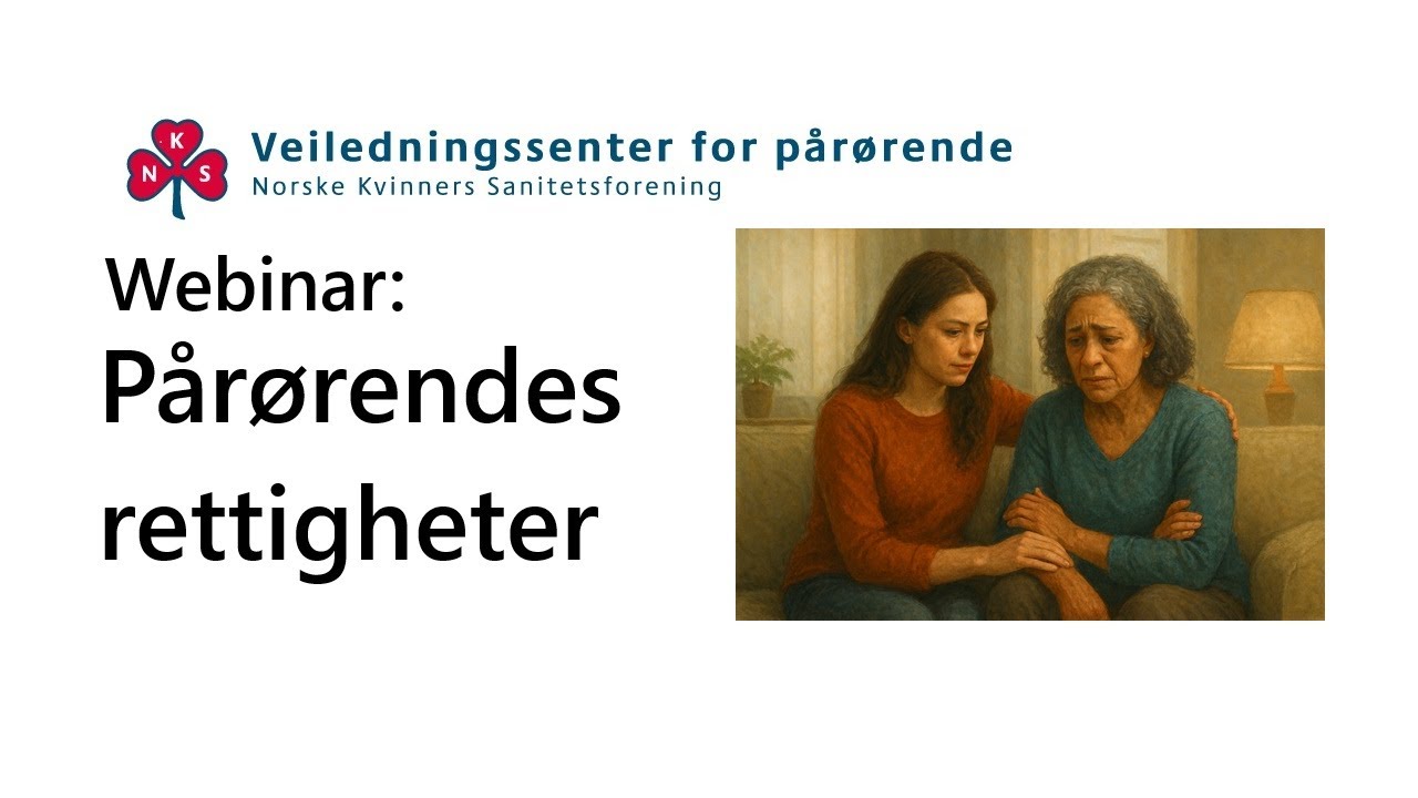 Webinar - pårørendes rettigheter