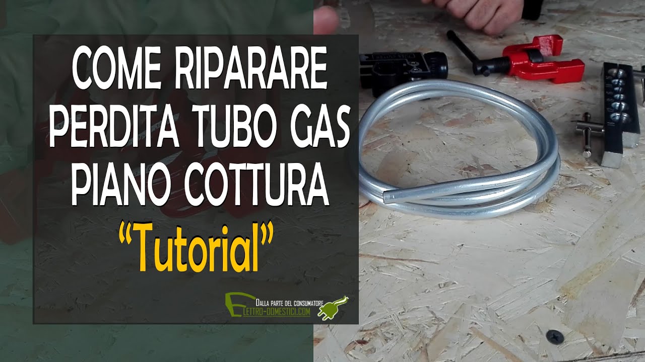 Come riparare la perdita di gas del piano cottura