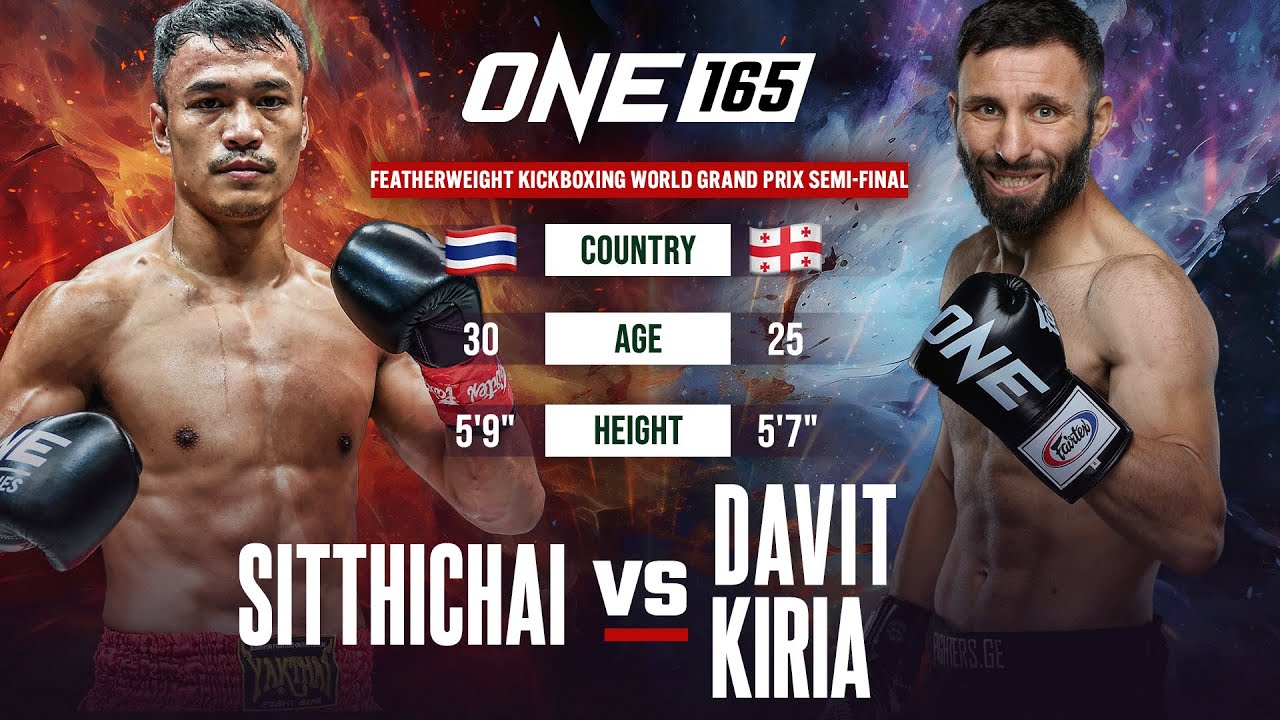 Sitthichai vs. Davit Kiria | Kickboxing Full Fight