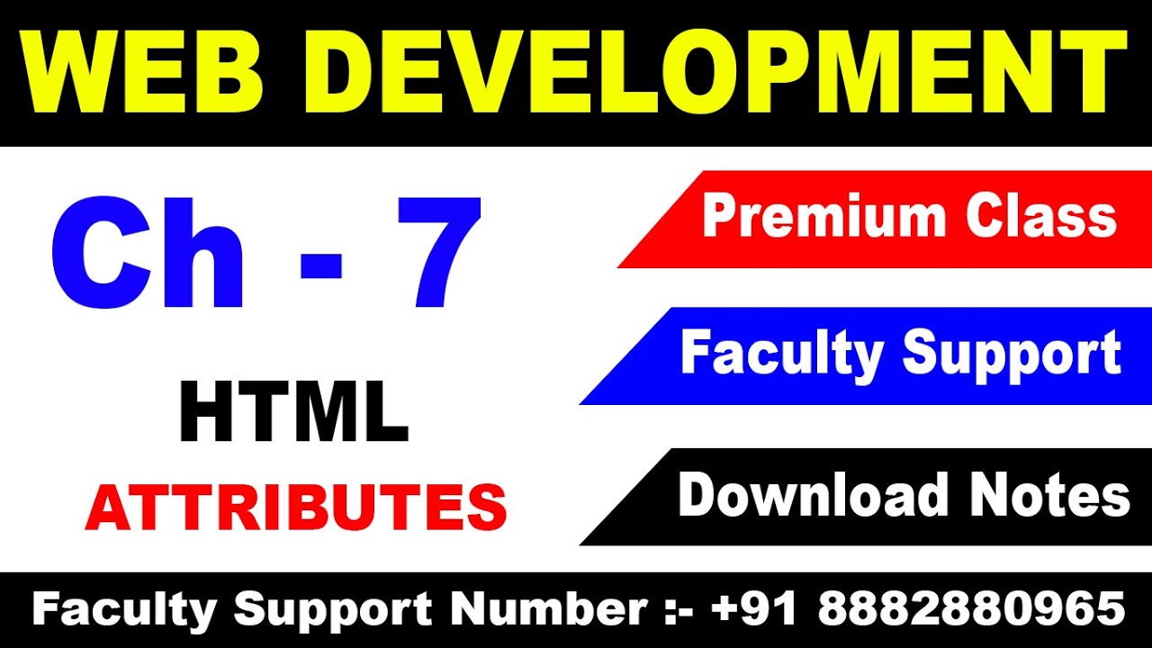 HTML Attributes