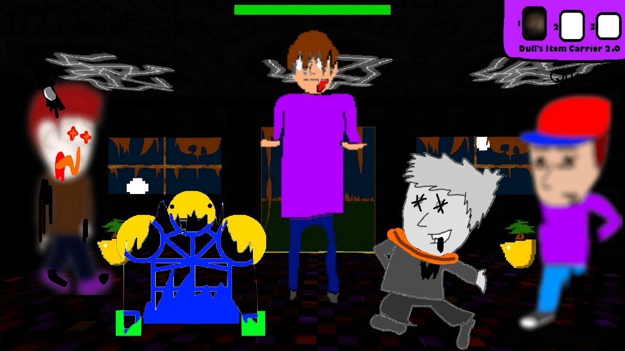 Brother's Basics 2: After the Fire  - Baldi's Basics V1.4 Mod