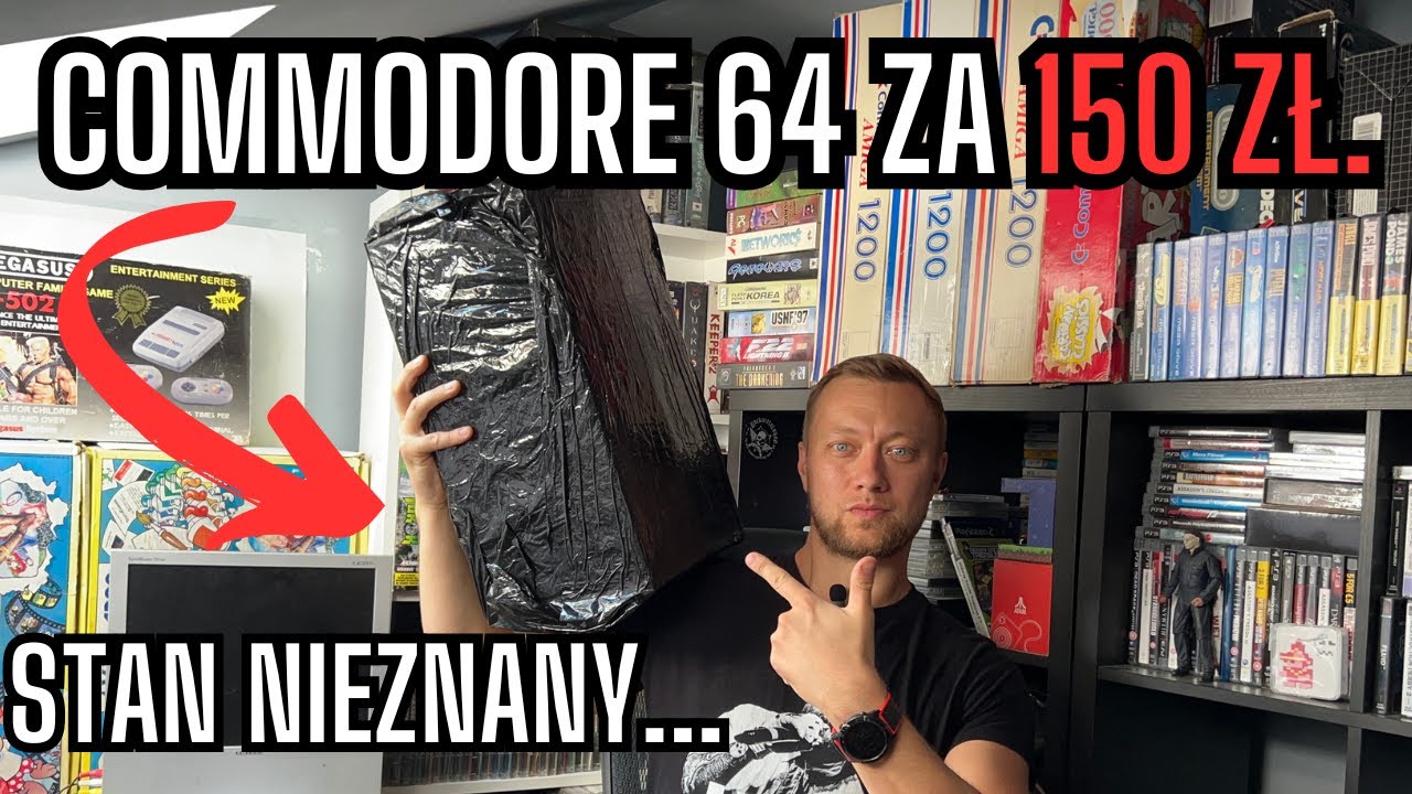 Commodore 64 C stan nieznany za 150 zł. z OLX