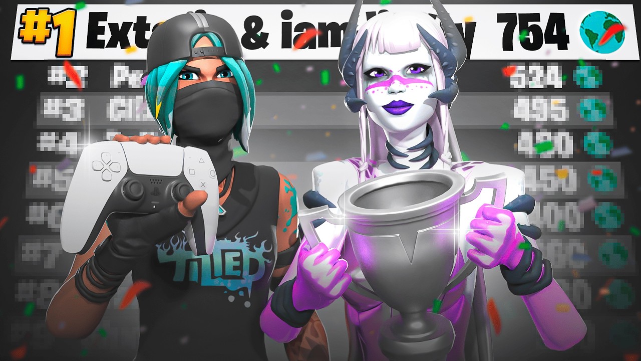 МЫ ВЫИГРАЛИ *РЕЙТИНГОВЫЙ* КУБОК В FORTNITE!! 🥇