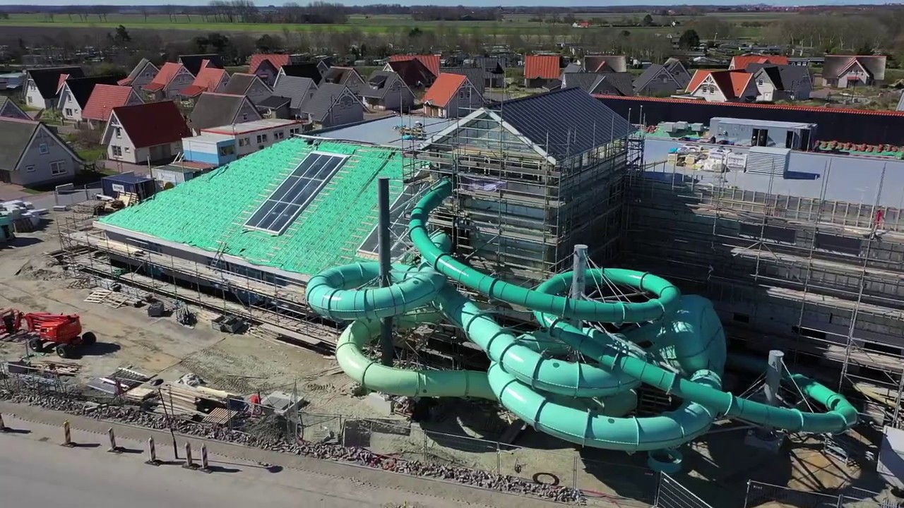 Dronevideo Nieuwvliet-Bad april 2020