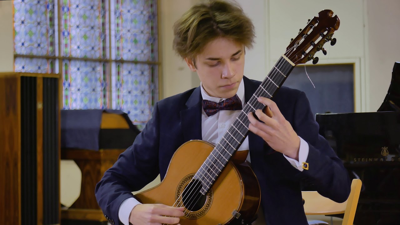 Pēteris Paulicāns performs 