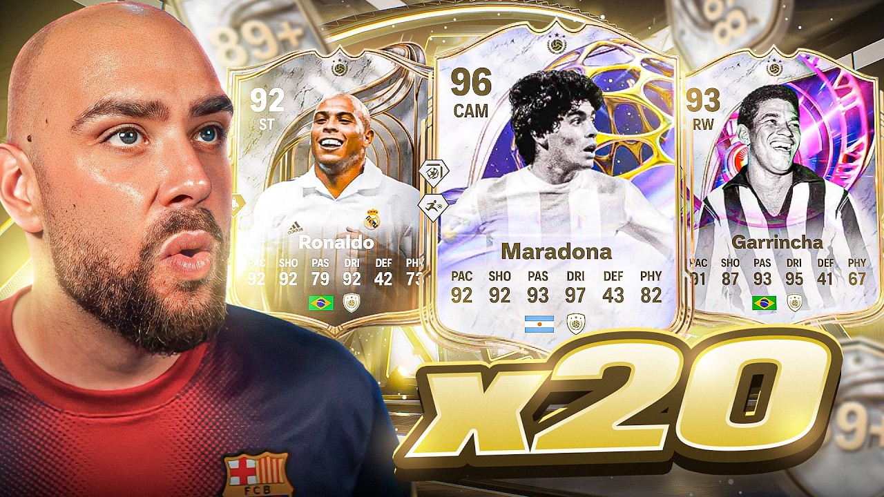 I Opened 20x 89+ ENCORE ICON PACKS On FC 26!