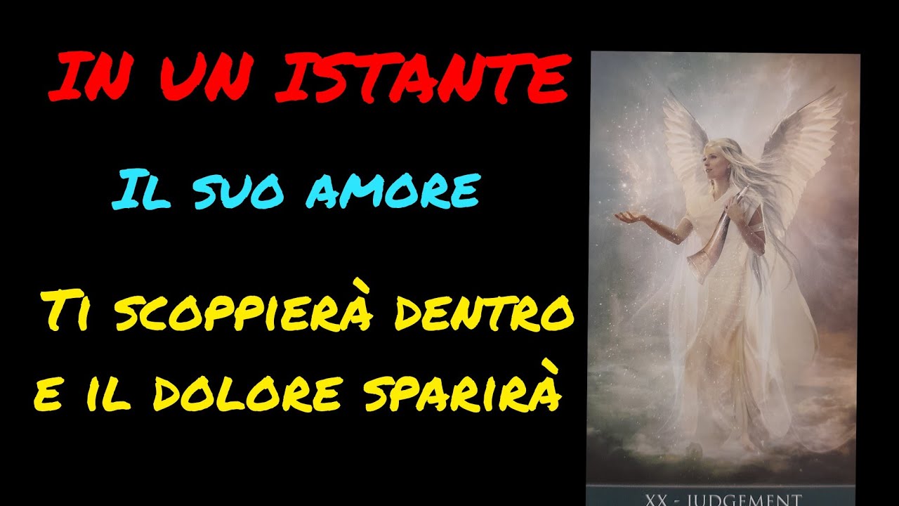 💞 IN UN ISTANTE IL SUO AMORE TI SCOPPIERÀ DENTRO e il dolore sparirà!🔮#tarocchi #interattivo#Amore