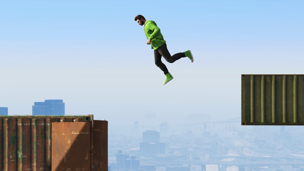 INSANE MILEHIGH DEATHRUN! (GTA 5 Funny Moments)