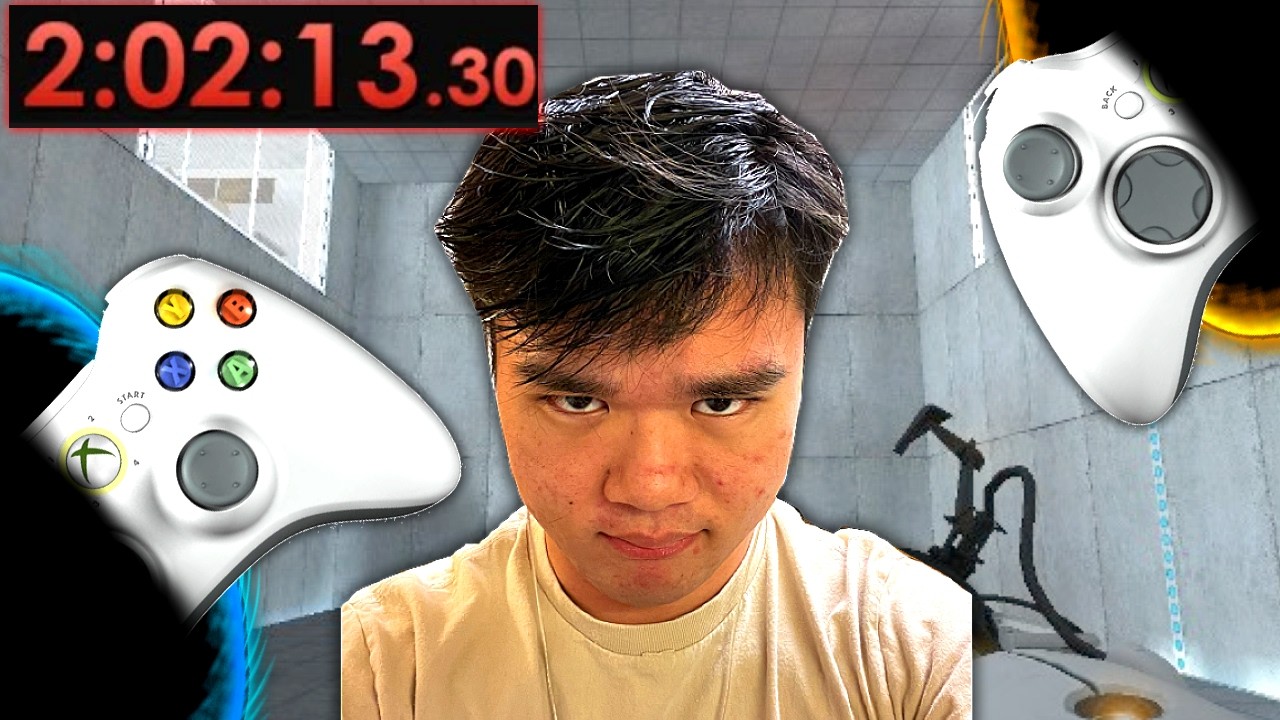 Speedrunning Portal with a Controller is Painful...