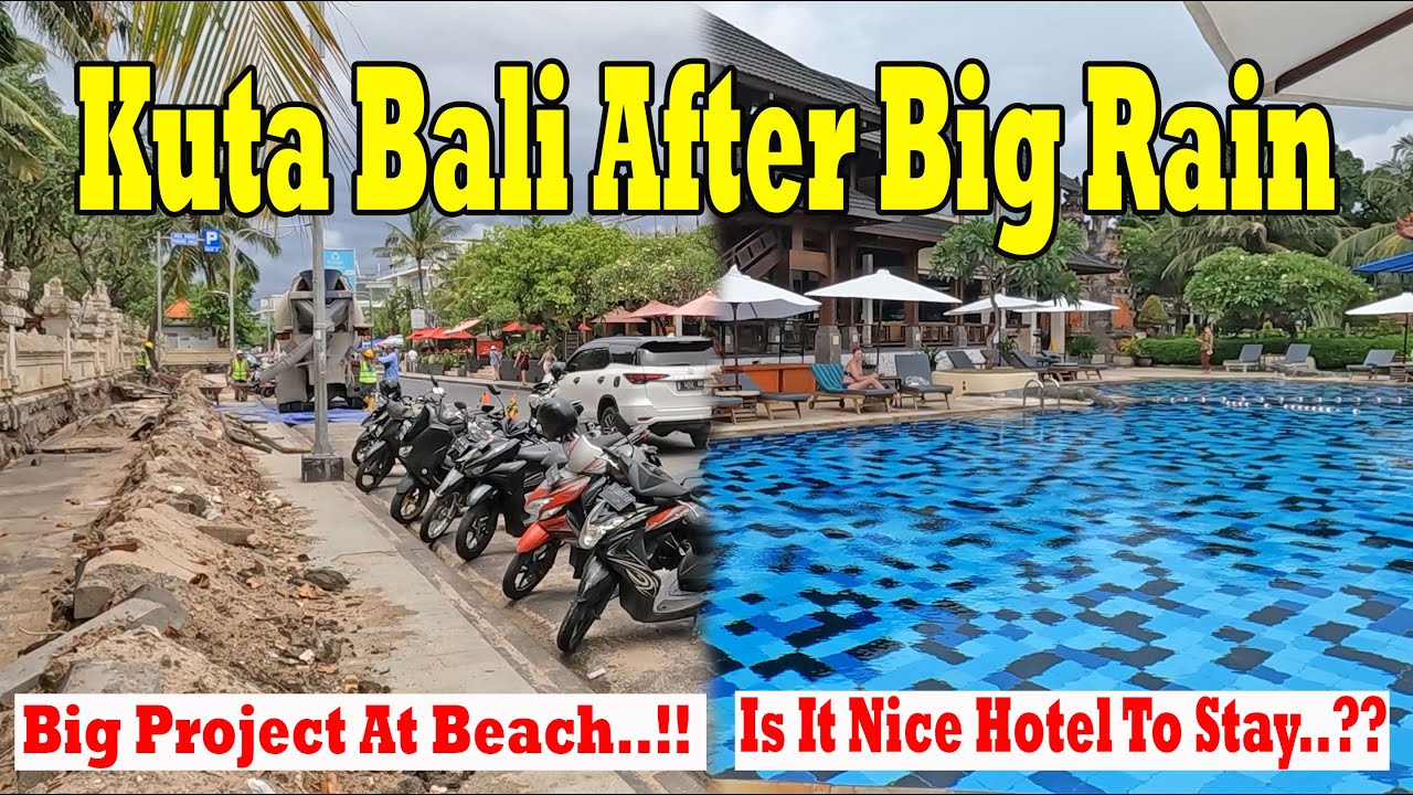 How Is Kuta Bali After Big Rain..??? Kuta Bali Update | Grand Istana Rama Hotel