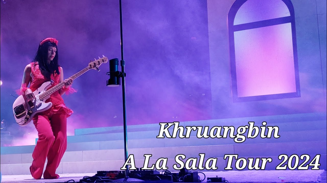 KHRUANGBIN live A La Sala tour 2024 Jacobs Pavilion, Cleveland, Ohio. 5/29/24