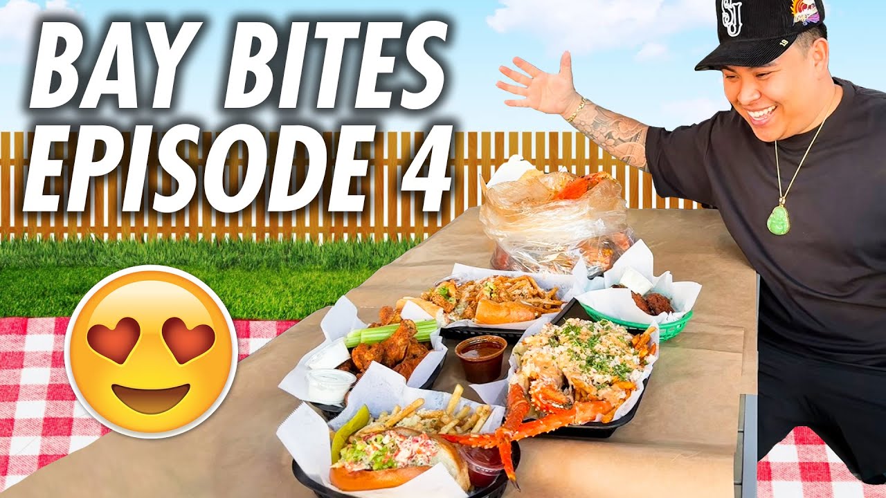 SNEAKERHEADINTHEBAY GOES TO BACKYARD BAYOU FOR SEAFOOD BOIL - BAY BITES (EPISODE 4)