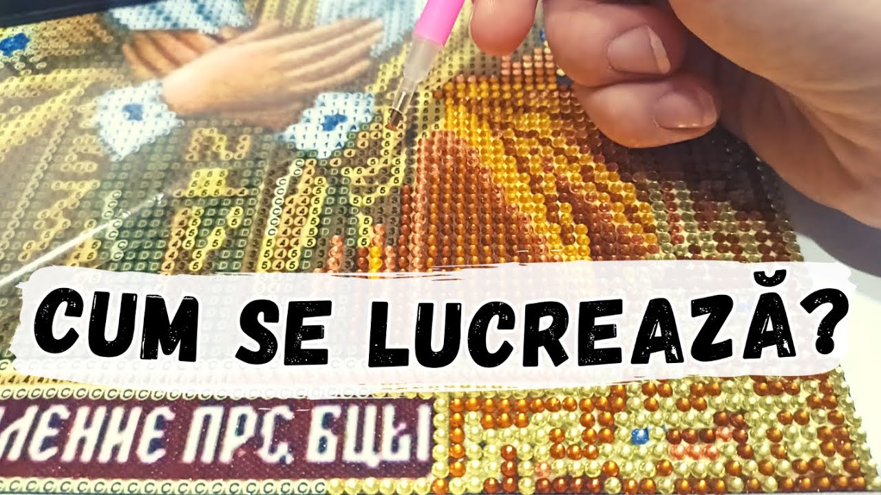 Goblen cu diamante: Pas cu pas pentru incepatori