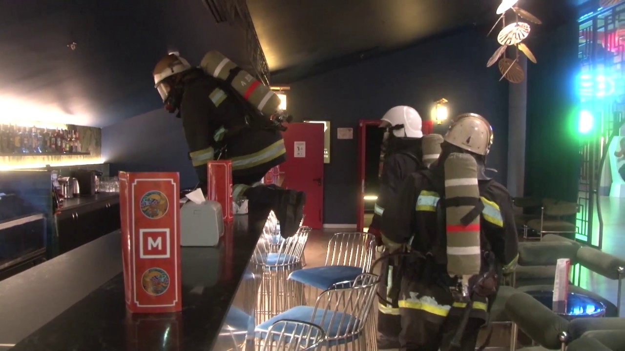 Рятувальники із працівникам Victoria Gardens вчилися співпрацювати у випадку виникнення пожежі