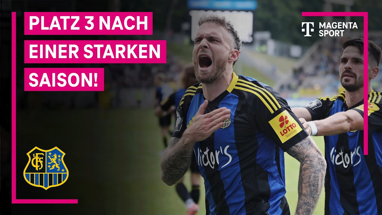 Alle Tore des 1. FC Saarbrücken in der Saison 2024/25! | 3. Liga | MAGENTA SPORT