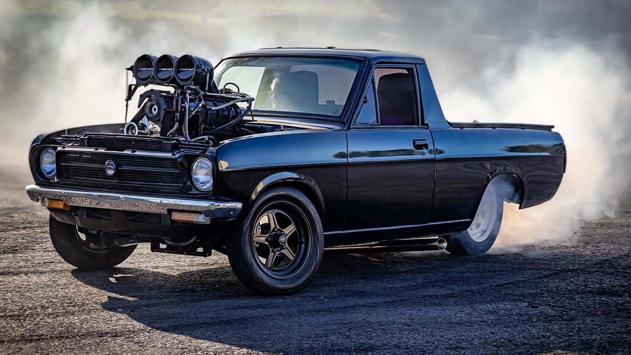 Datsun 1200 Burnout Monster мощностью 1000 л.с.! // Обзор сборки