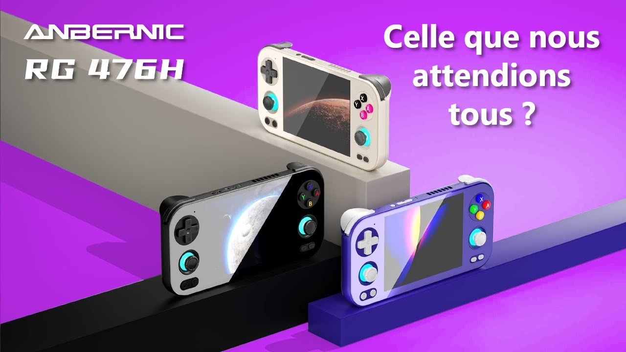 Test de la RG 476H d’Anbernic, elle a tout ce qu’il nous faut !