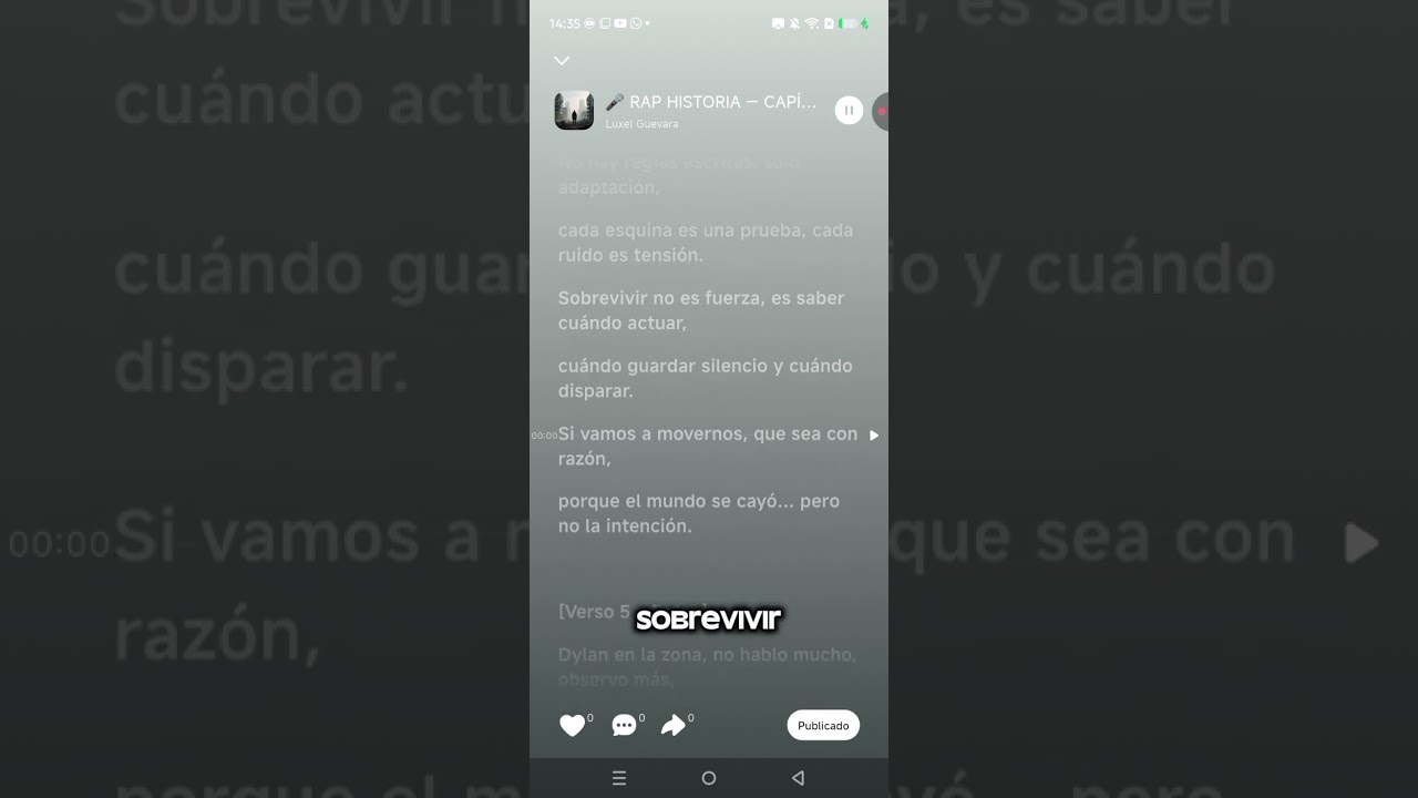 Hecho por mi la letra es mio solo que la que la canta es una ia que está en la aplicación Mureka