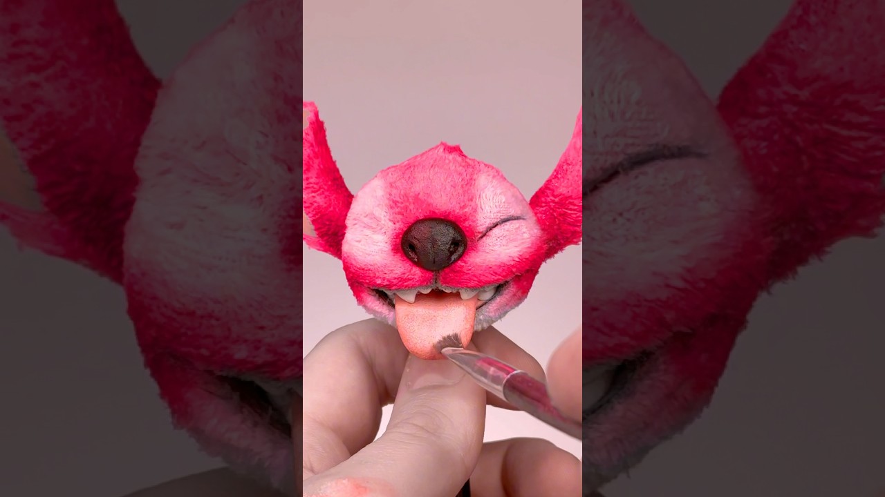 Red Stitch ❤️ #disney #stitch #art #music #liloestitch #liloandstitch #lilo