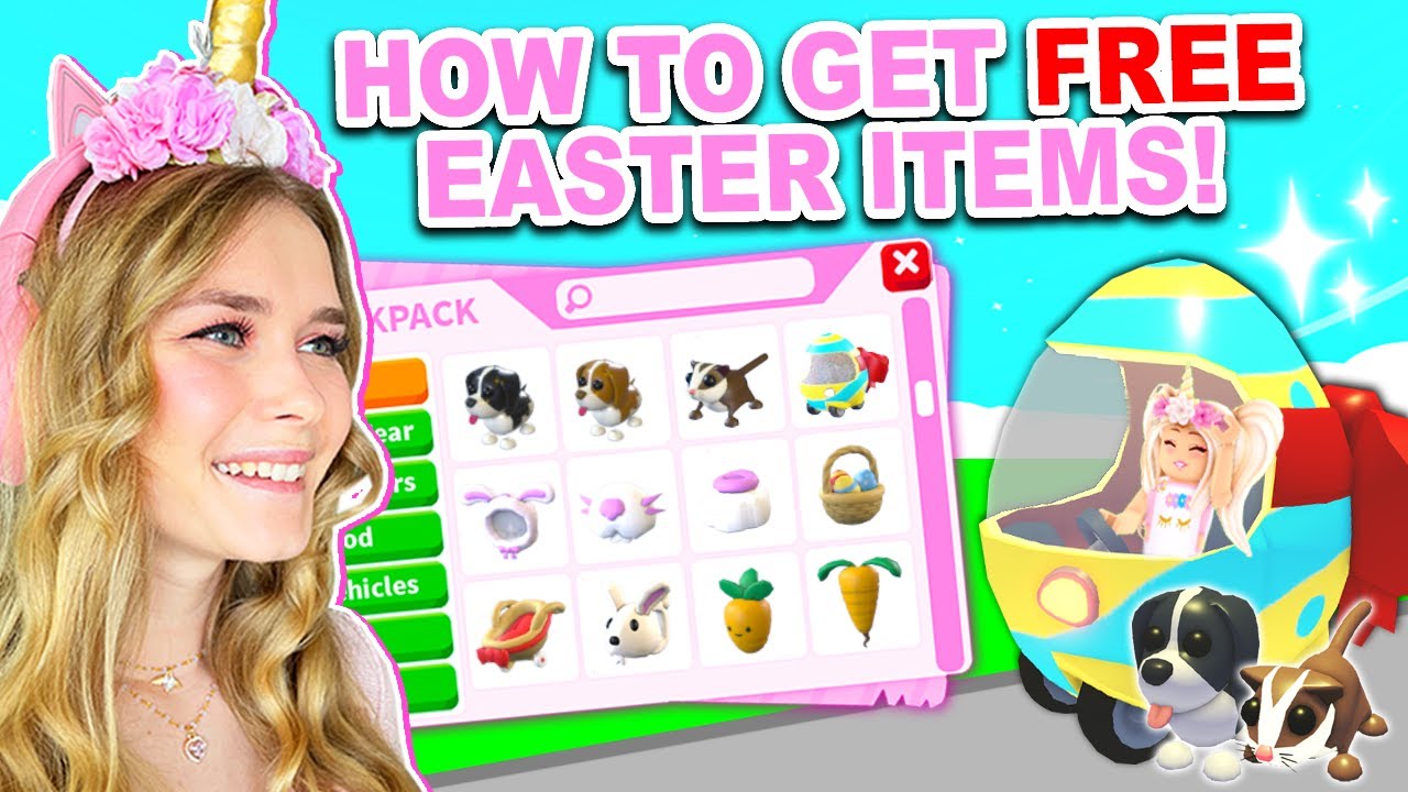 How To Get EVERYTHING In The EASTER UPDATE For *FREE* In Adopt Me! (Roblox)