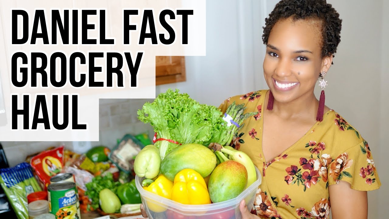 Daniel Fast Grocery Haul & Meal Ideas