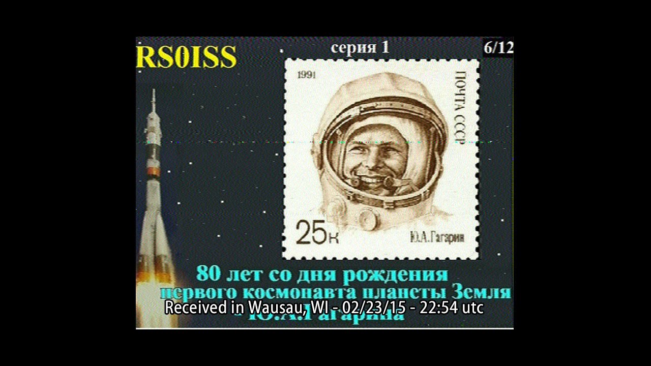 Receiving Slow Scan TV Images from the International Space Station
