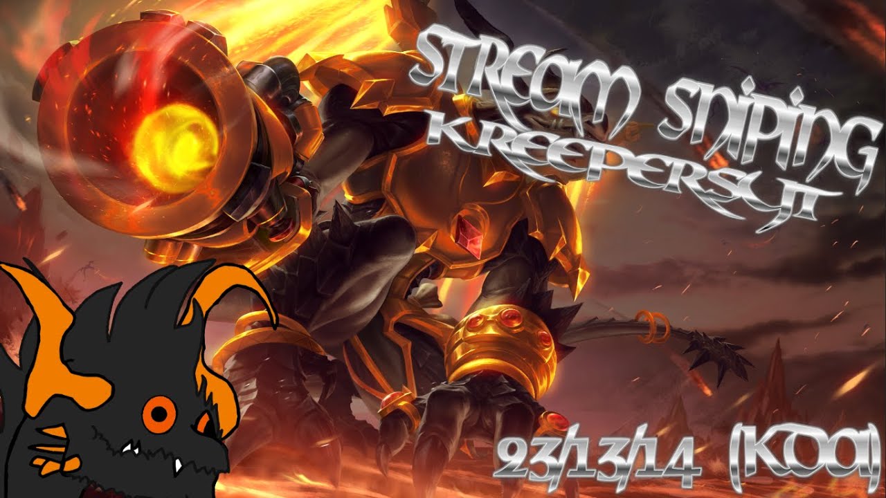 Stream Sniping KreepersYT because I'm mean : Paladins PC Drogoz