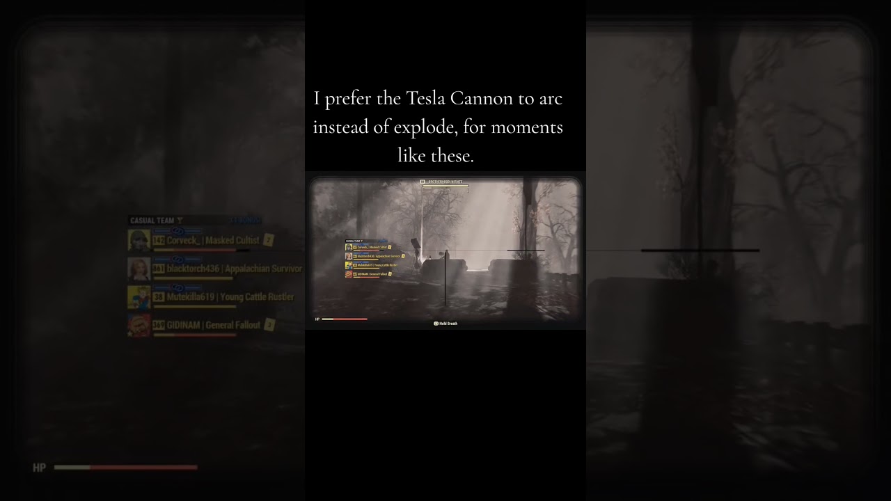 F76 Tesla Cannon Test Shot