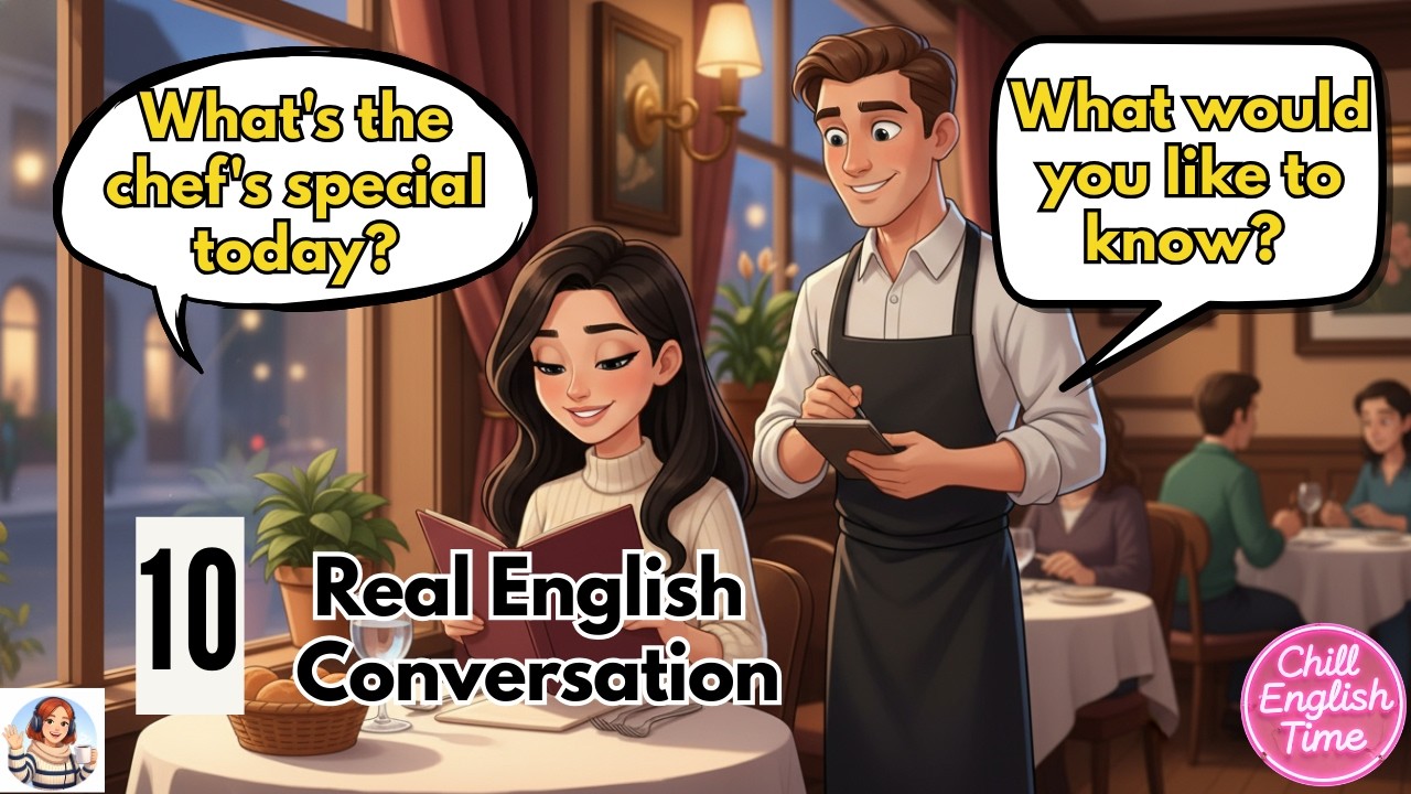 10 English Conversations Every Beginner Must Know | A1-A2 Practice | English for beginners