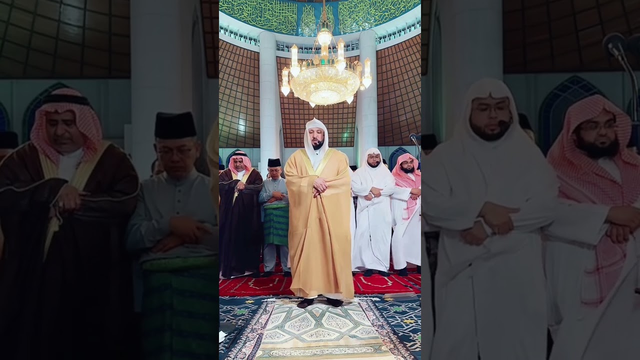 صلاة المغرب لشيخنا ماهر المعيقلي من مسجد صلاح الدين عبد العزيز بماليزيا 8 ربيع الأخر 1446ه‍.