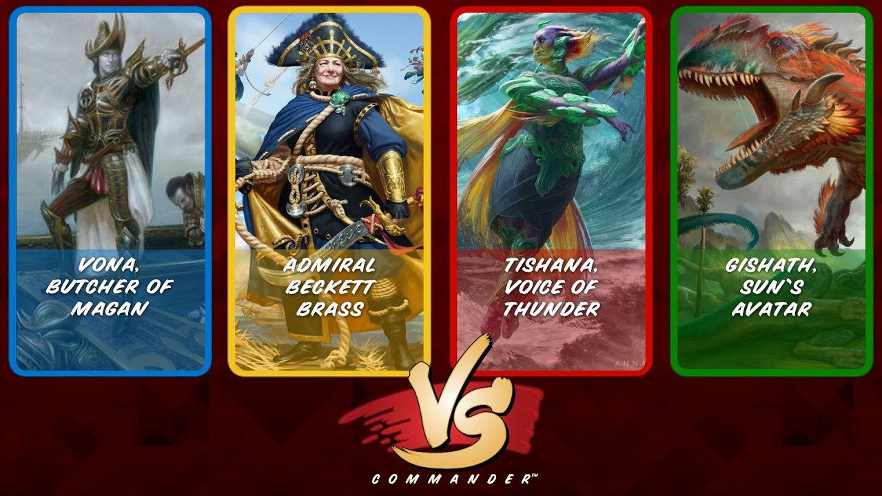Commander VS S9E1: Vona vs Beckett vs Tishana vs Gishath