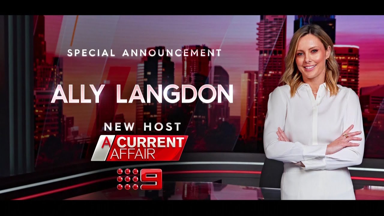 Channel Nine - A Current Affair - Ally Langdon New Host Promo (November 2022)