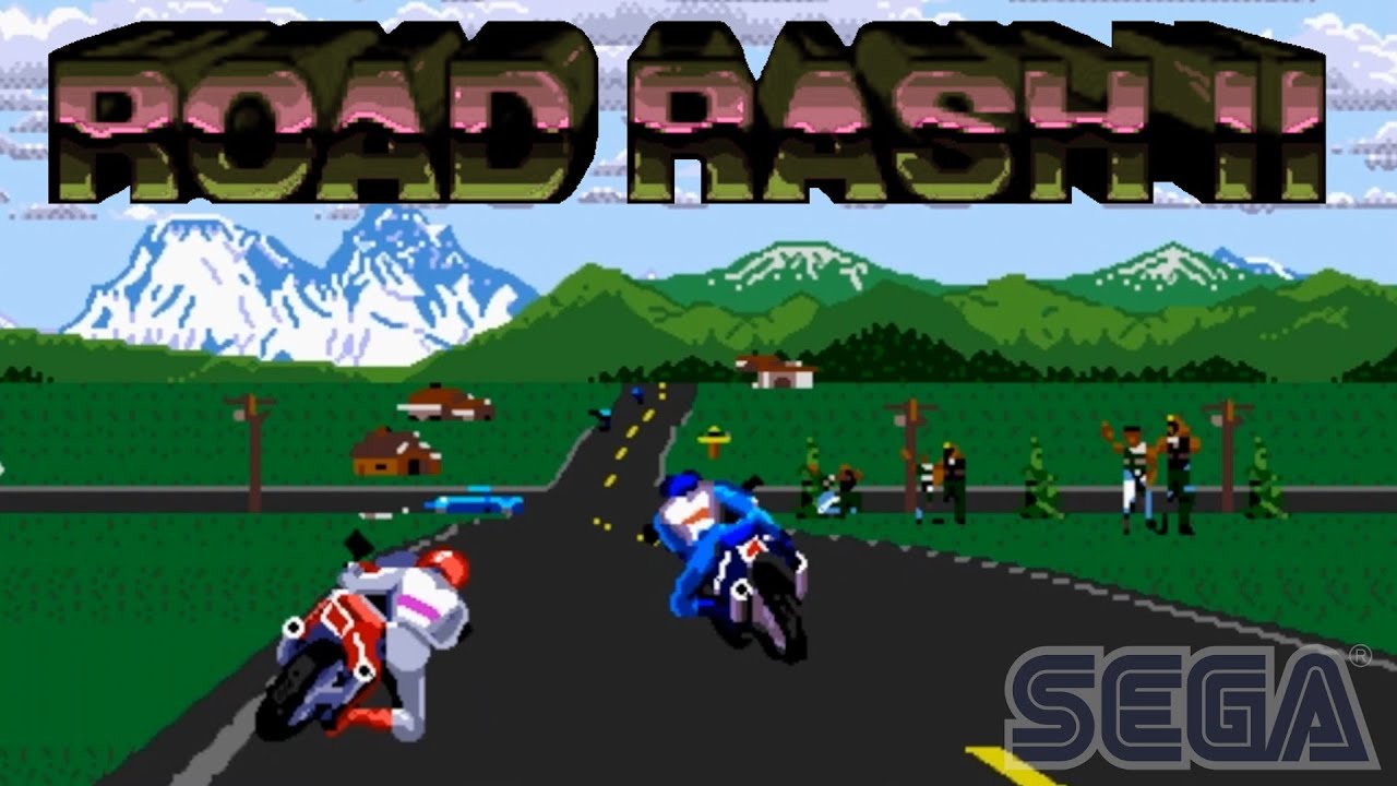 Road Rash 2 (16 Bit Sega Genesis) - Прохождение второй части Роад Раш II на Сега Мега Драйв (гонки)
