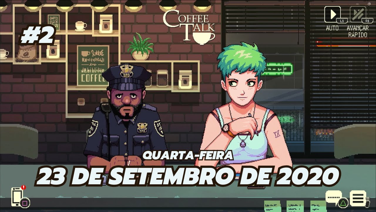 Coffee Talk: 23 de Setembro de 2020 (legendado em português - PS5)