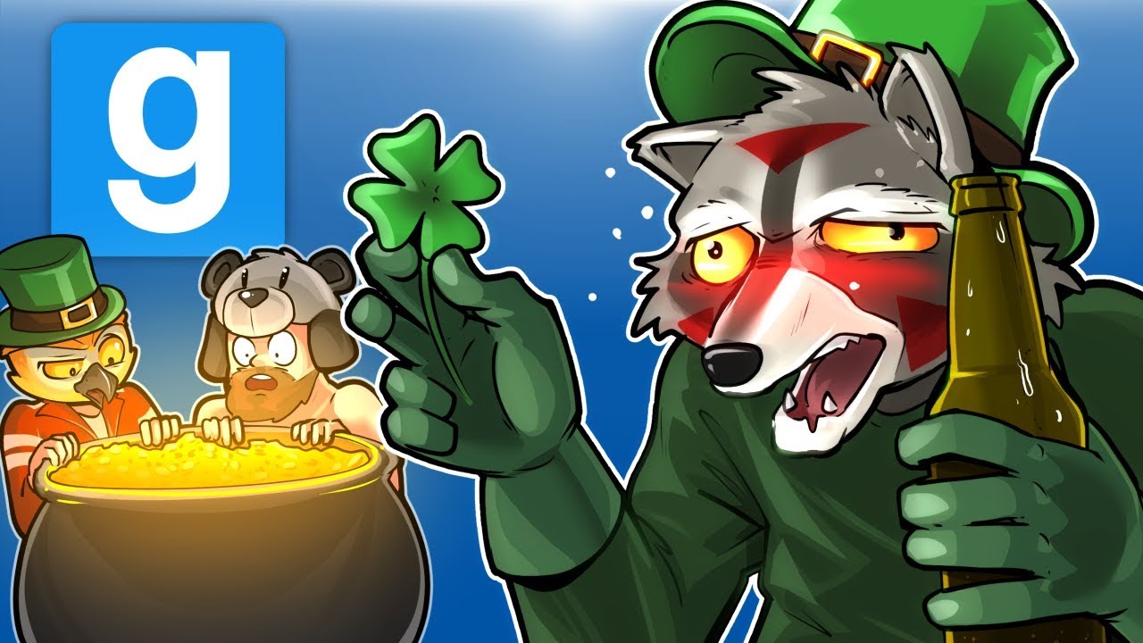 Gmod Ep. 74 Death Run! - St. Patrick's Day House Party! (Garry's Mod Funny Moments)