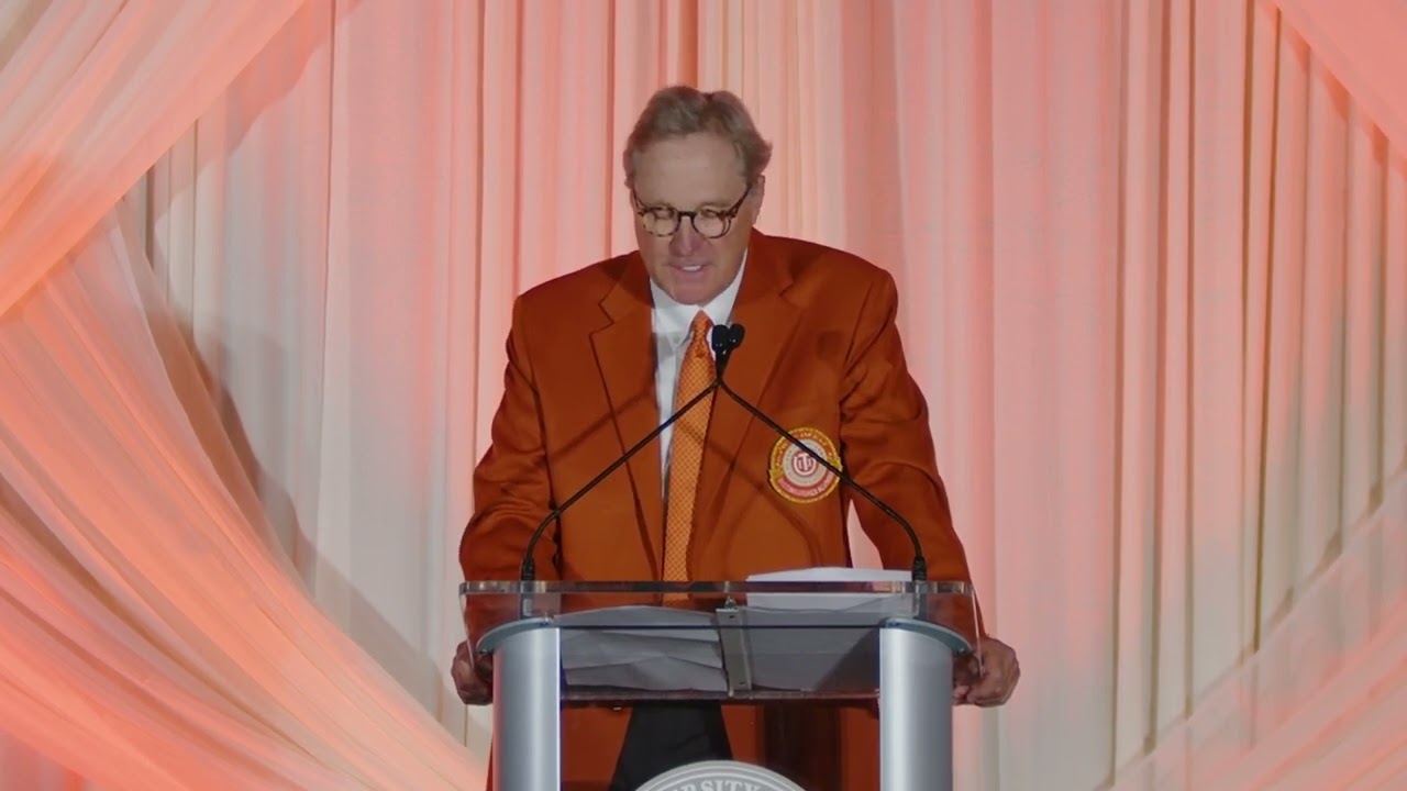 2024 Distinguished Alumnus Todd Maclin   Acceptance Speech   November, 8, 2024