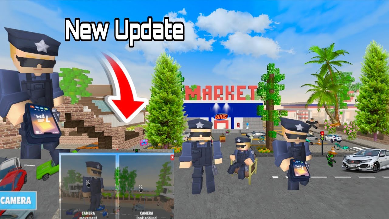INSANE New Update Elite Police Skin & More New Features for the First Time in Party Craft !👮😱🔥