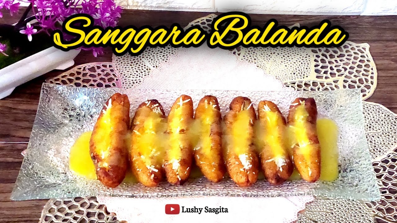 PUNYA PISANG RAJA?SINI SAYA AJARIN RESEP SANGGARA BALANDA || KUE BUGIS