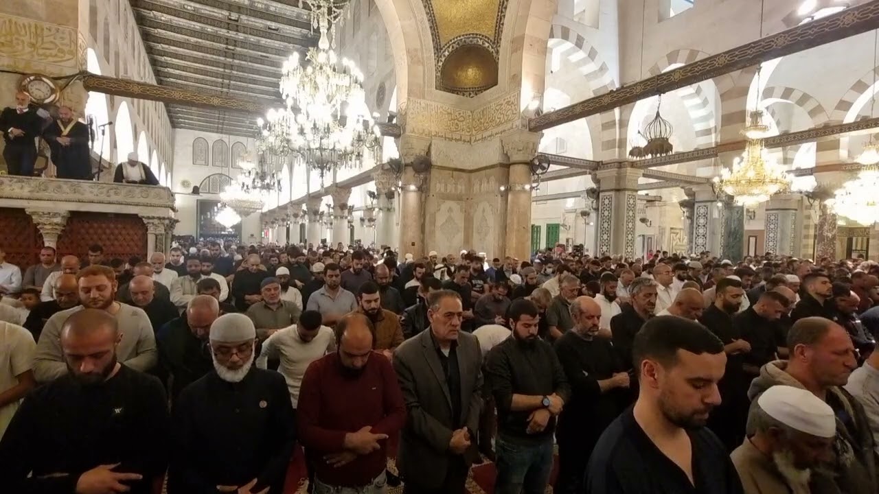 08 - تراويح 09-10 للشيخ محمد العباسي من المسجد الأقصى المبارك - 17 رمضان 1444هجري وفق 08 نيسان 2023م