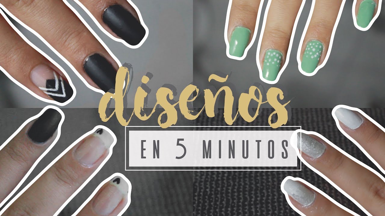 NAILS ♡ Pinta tus uñas ¡SÚPER FÁCIL! | MenaBlomster