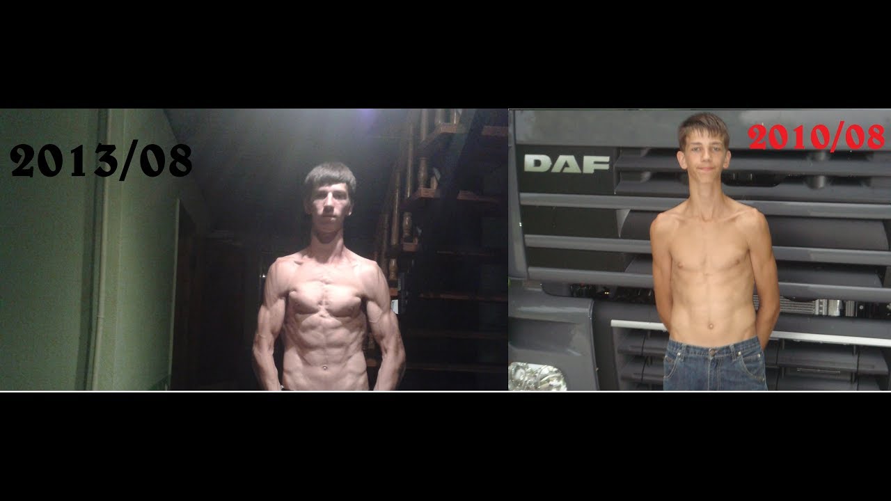 Natural 3 years STREET WORKOUT body transformation 6.6. ft tall