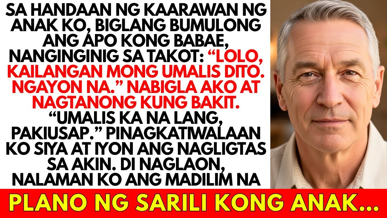 “Lolo, Umalis Ka Dito. NGAYON,” Sabi ng Apo Ko—Nagtiwala Ako, At Nailigtas Ako