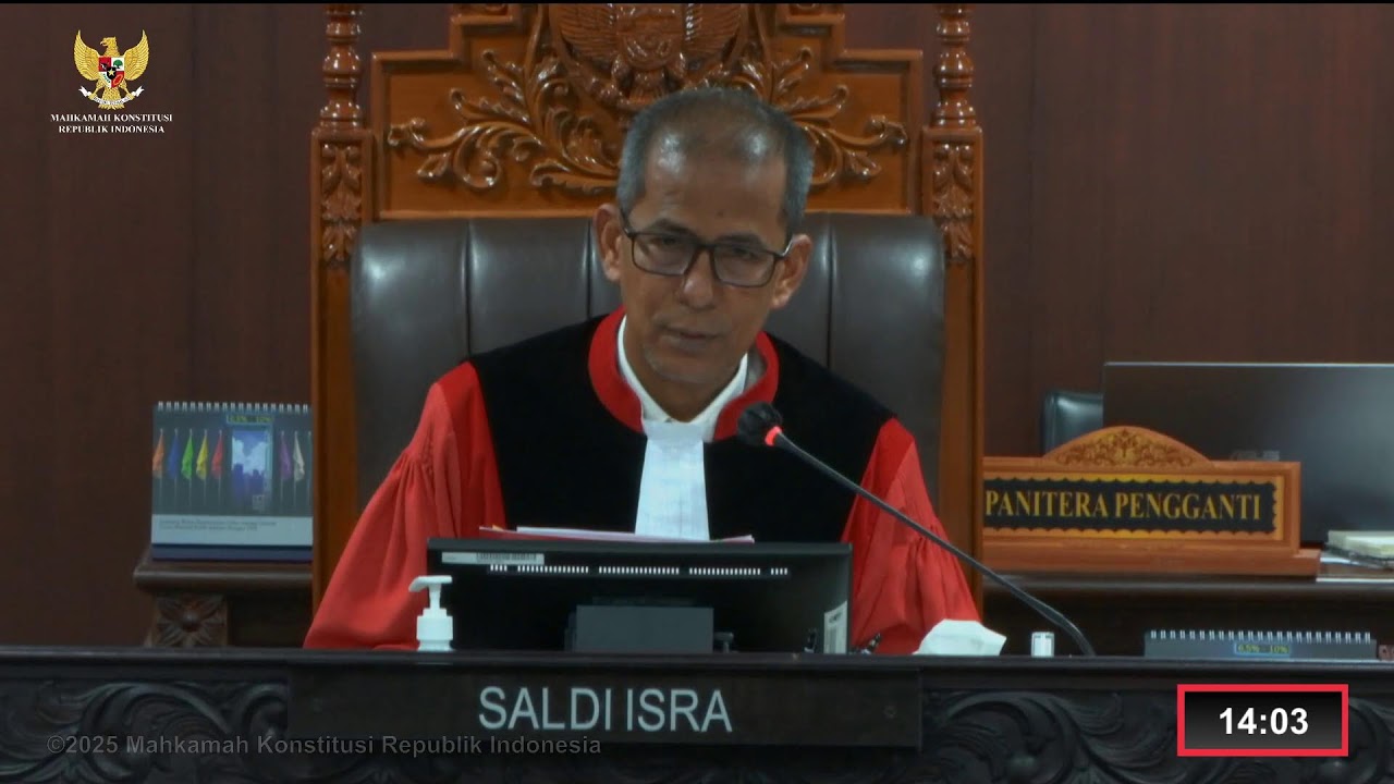 (Panel II) Sidang Perkara PHPU Gubernur, Bupati dan Walikota, Senin, 17 Februari 2025.