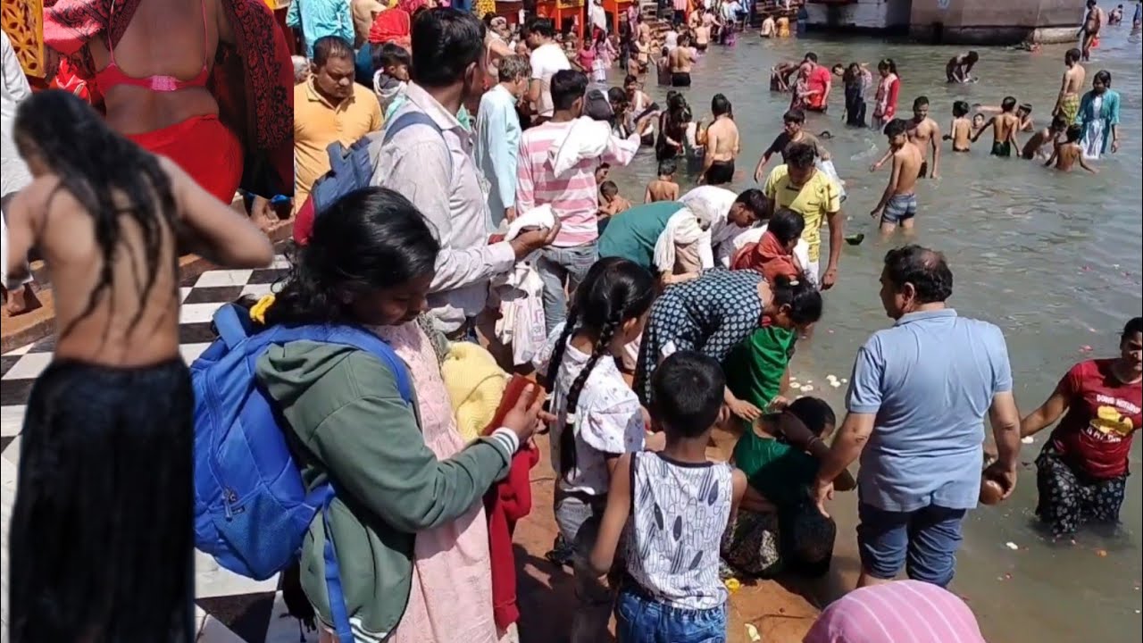 haridwar ganga snan | snan ghat in haridwar | स्नान घाट विडियो