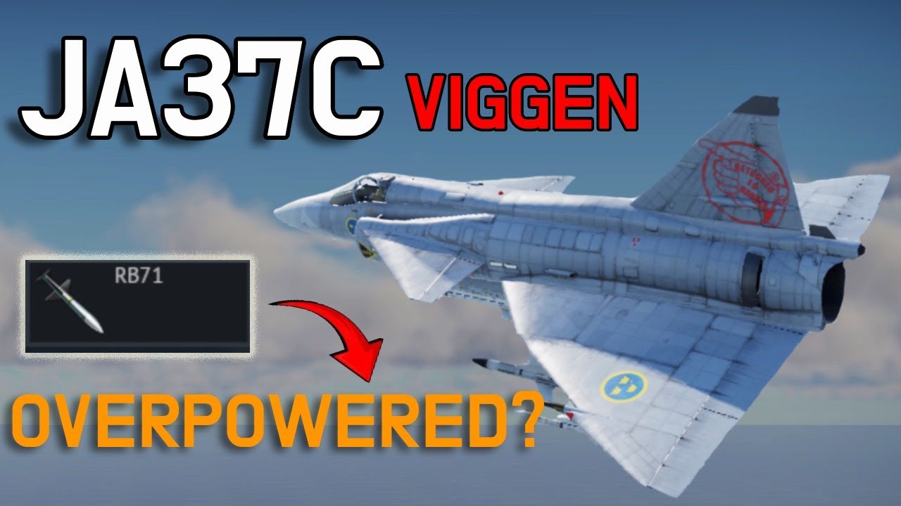 The JA37C Has A Secret Weapon... | War Thunder Jet Review